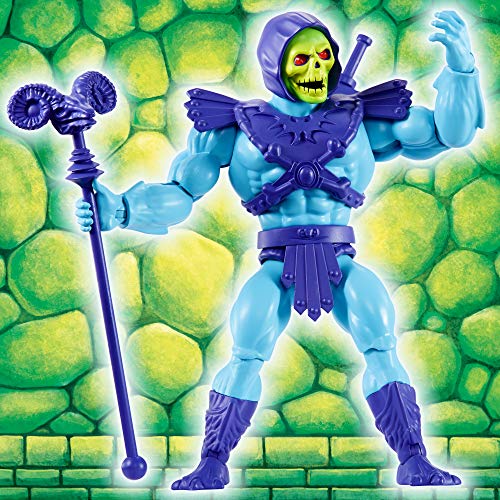 Masters of the Universe Mattel GNN88 - Origins Skeletor, Figura de Acción para Niños y Niñas +6 Años