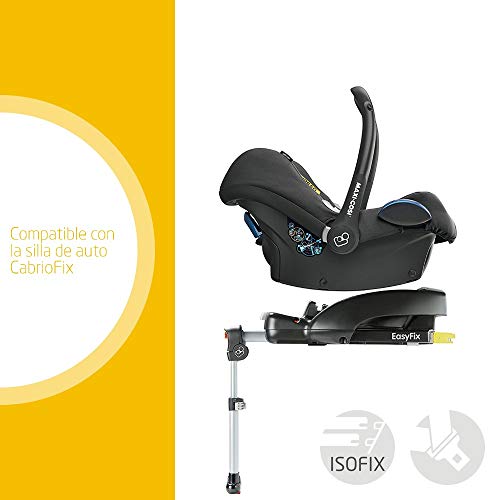 Maxi-Cosi EASYFIX BASE, base para grupo 0+ en coche, uso con ISOFIX ó cinturón, seguridad máxima en combinación con Maxi Cosi Cabriofix