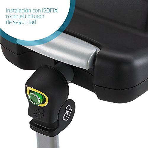 Maxi-Cosi EASYFIX BASE, base para grupo 0+ en coche, uso con ISOFIX ó cinturón, seguridad máxima en combinación con Maxi Cosi Cabriofix