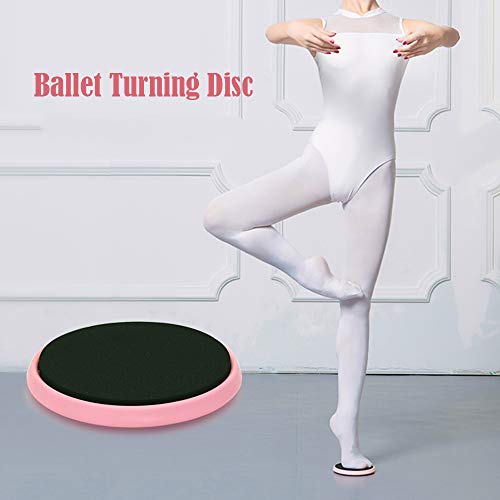 Maxjaa Balance Board Ballet volviendo Disco portátil de la Danza del Ballet del Disco de Ballet Vuelta Junta Mejorar el Equilibrio 175 Libras de Hilado de Habilidad Capacidad portante para Bailar