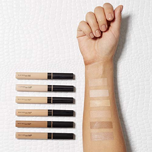 Maybelline New York, Corrector de Ojeras e Imperfecciones Fit Me, Todo Tipo de Pieles, 08 Nude, 6,8 ml Maybelline New York, Corrector de Ojeras e Imperfecciones Fit Me, Todo Tipo de Pieles, 08 Nude, 6,8 ml