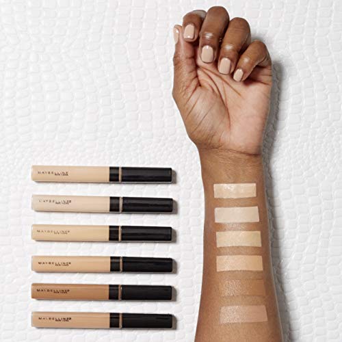 Maybelline New York, Corrector de Ojeras e Imperfecciones Fit Me, Todo Tipo de Pieles, 08 Nude, 6,8 ml Maybelline New York, Corrector de Ojeras e Imperfecciones Fit Me, Todo Tipo de Pieles, 08 Nude, 6,8 ml