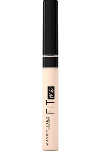 Maybelline New York, Corrector de Ojeras e Imperfecciones Fit Me, Todo Tipo de Pieles 15, Fair, 6,8 ml