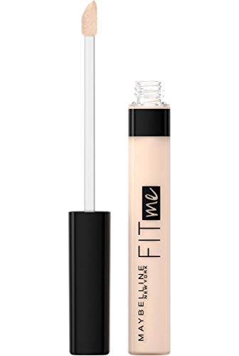 Maybelline New York, Corrector de Ojeras e Imperfecciones Fit Me, Todo Tipo de Pieles 15, Fair, 6,8 ml