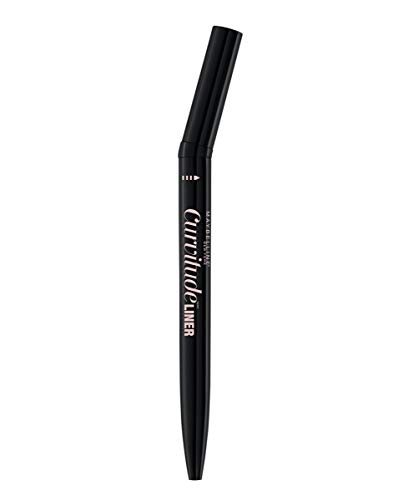Maybelline New York - Eyeliner Curvitude Liner, Tono 01 Negro
