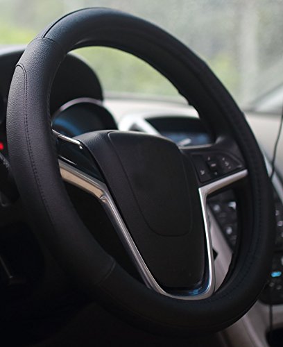 Mayco Bell Coche Fundas Para Volante 38cm cubierta del volante Seguridad (Negro) Mayco Bell Coche Fundas Para Volante 38cm cubierta del volante Seguridad (Negro)