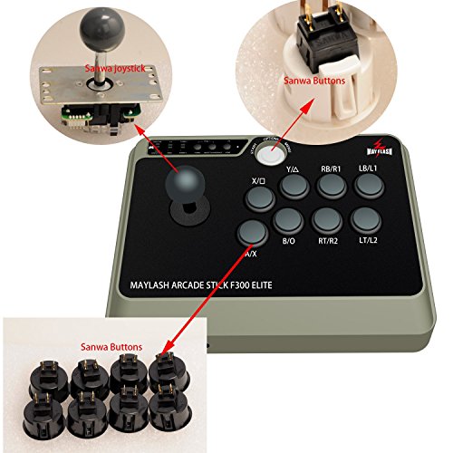 MAYFLASH Arcade Stick F300 Elite pour PS4 / PS3 / XBOX ONE / XBOX 360 / PC / Android / Switch MAYFLASH Arcade Stick F300 Elite pour PS4 / PS3 / XBOX ONE / XBOX 360 / PC / Android / Switch