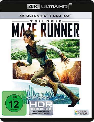 Maze Runner 1-3 (3 4K Ultra HD) (+ 3 Blu-ray 2D) [Alemania] [Blu-ray]