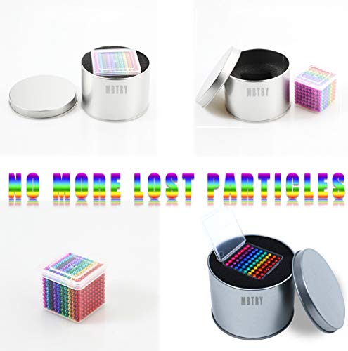 MBTRY Pequeñas bolas de 512 piezas de 5 mm de colores para hacer ejercicio de habilidades de pensamiento, aliviar el estrés, juguetes de escritorio de oficina MBTRY Pequeñas bolas de 512 piezas de 5 mm de colores para hacer ejercicio de habilidades de pensamiento, aliviar el estrés, juguetes de escritorio de oficina