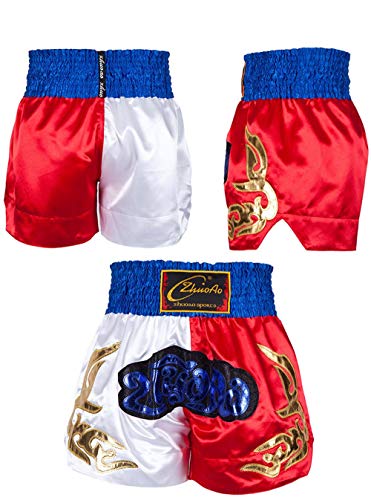 Mcaishen Muay Thai Fight Shorts Boxing Sanda Ropa Pantalones Cortos De Entrenamiento Lucha Artes Marciales Shorts De Taekwondo Ropa Hombres Y Mujeres Costura(S,Blue) Mcaishen Muay Thai Fight Shorts Boxing Sanda Ropa Pantalones Cortos De Entrenamiento Lucha Artes Marciales Shorts De Taekwondo Ropa Hombres Y Mujeres Costura(S,Blue)