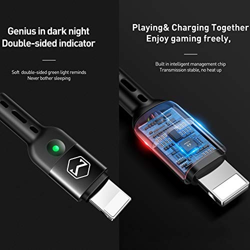 Mcdodo Cable USB elástico en Espiral Cable retráctil de sincronización de Datos Cable de Carga y Carga para Phone 11 Pro MAX XR 8 7 Estirable a 5.9 pies Negro Mcdodo Cable USB elástico en Espiral Cable retráctil de sincronización de Datos Cable de Carga y Carga para Phone 11 Pro MAX XR 8 7 Estirable a 5.9 pies Negro