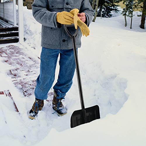 MCLEAR pala de nieve plegable, pala de nieve Aleación de aluminio， Pala telescópica portátil Pala de Nieve, para el Coche para el hogar para Quitar Nieve