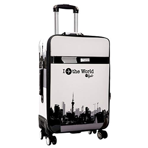 Mdsfe Retro Password Box Trolley Maleta de Gran Capacidad con Ruedas Bolsas de Viaje Equipaje con Ruedas - 2,20" Mdsfe Retro Password Box Trolley Maleta de Gran Capacidad con Ruedas Bolsas de Viaje Equipaje con Ruedas - 2,20"