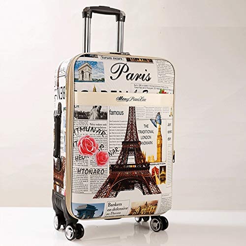 Mdsfe Retro Password Box Trolley Maleta de Gran Capacidad con Ruedas Bolsas de Viaje Equipaje con Ruedas - 2,20" Mdsfe Retro Password Box Trolley Maleta de Gran Capacidad con Ruedas Bolsas de Viaje Equipaje con Ruedas - 2,20"