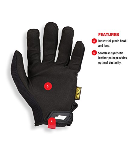 Mechanix Mg-05-009 Guantes de Trabajo, Negro y Blanco, Mediano Mechanix Mg-05-009 Guantes de Trabajo, Negro y Blanco, Mediano