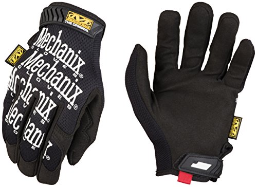 Mechanix Mg-05-009 Guantes de Trabajo, Negro y Blanco, Mediano