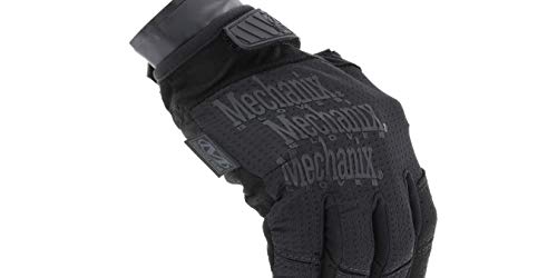 Mechanix Wear Guantes Specialty Vent Covert (Pequeña, Negro Entero) ventilados de Tiro Deportivo, Small