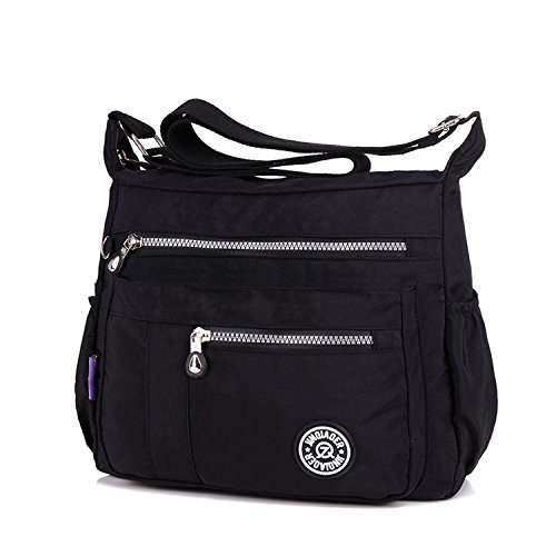 MeCooler Bolsos de Moda Mujer Bolso Bandolera Escolares Ligero Bolsos Escuela Impermeable Casual Bolsas de Viaje para Sport Bolsas de Deporte