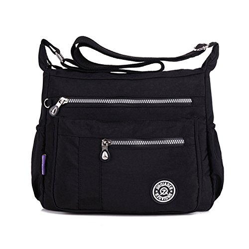 MeCooler Bolsos de Moda Mujer Bolso Bandolera Escolares Ligero Bolsos Escuela Impermeable Casual Bolsas de Viaje para Sport Bolsas de Deporte