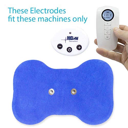 Med-Fit - Almohadillas autoadhesivas de mariposa inalámbricas para uso con Med-Fit Wireless TENS y el sistema sin dolor TENS (3 unidades)