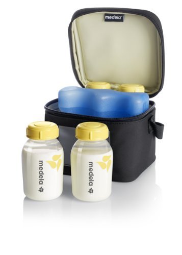 Medela - Bolsa nevera térmica para transportar el sacaleches y la leche extraída