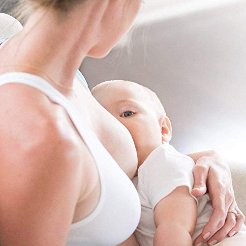 Medela Schlaf Bustier Sujetador de lactancia, Blanco (weiß), 100C, Talla M, para Mujer Medela Schlaf Bustier Sujetador de lactancia, Blanco (weiß), 100C, Talla M, para Mujer