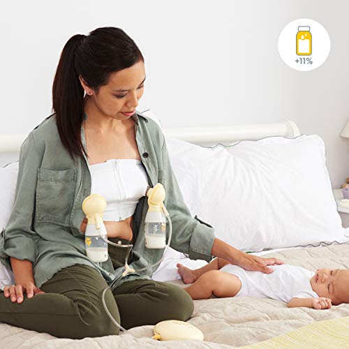 Medela Swing Maxi Flex sacaleches eléctrico doble,extractor de leche con embudo Flex(talla SyM incluidas) que se adapta a la forma del cuerpo materno,sistema 2-Phase imita el ritmo de succión del bebé