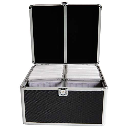 MediaRange BOX72 Funda para Discos ópticos Maleta rígida 300 Discos Negro - Fundas para Discos ópticos (Maleta rígida, 300 Discos, Negro, Vellón, De plástico, Madera, 120 mm, Aluminio) MediaRange BOX72 Funda para Discos ópticos Maleta rígida 300 Discos Negro - Fundas para Discos ópticos (Maleta rígida, 300 Discos, Negro, Vellón, De plástico, Madera, 120 mm, Aluminio)