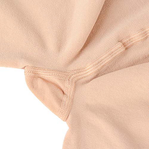 Medias de Ballet para Niños y Adultos (Medium(8-15 años), 2 Pares Beige)