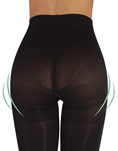 MEDIAS TUPIDAS REDUCTORAS | PANTY OPACO MOLDEADOR | MARÓN, NEGRO | 100 DEN | S, M, L, XL | CALCETERÍA ITALIANA | (M, NEGRO) MEDIAS TUPIDAS REDUCTORAS | PANTY OPACO MOLDEADOR | MARÓN, NEGRO | 100 DEN | S, M, L, XL | CALCETERÍA ITALIANA | (M, NEGRO)