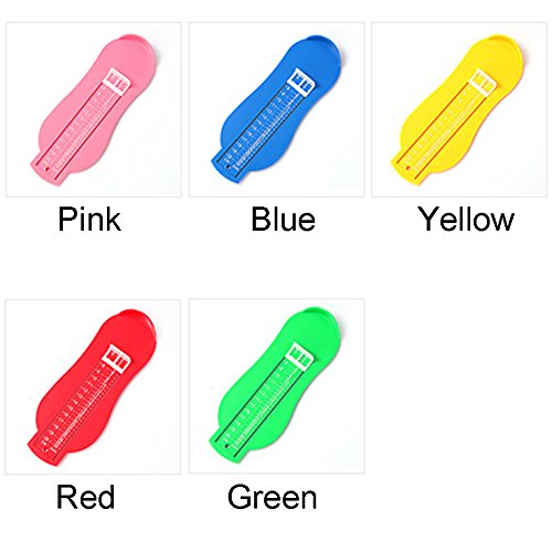 Medida 0-5 años Calibre zapatos tamaño regla de medición herramienta Kid Fittings Gauge para bebé niño azul(Azul) Medida 0-5 años Calibre zapatos tamaño regla de medición herramienta Kid Fittings Gauge para bebé niño azul(Azul)