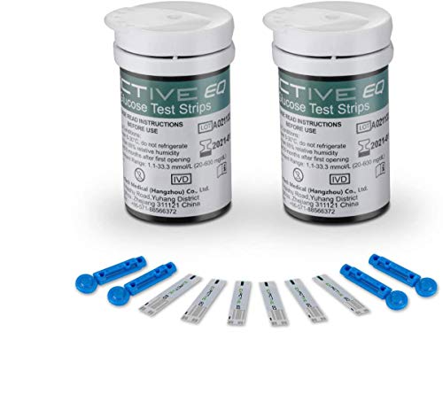 Medidor de glucosa en sangre tiras de prueba reemplazo por Exactive EQ Impulse diabetes strips codefree tiras reactivas de glucosa en sangre x 50 para ES diabéticos Medidor de glucosa en sangre tiras de prueba reemplazo por Exactive EQ Impulse diabetes strips codefree tiras reactivas de glucosa en sangre x 50 para ES diabéticos