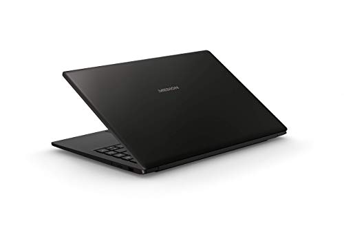 MEDION E4251 - Ordenador portátil de 14" FHD ( Intel Celeron N4000, 4 GB RAM, 64 GB eMMC, Intel UHD Graphics, Windows 10) color negro - Teclado QWERTY Español