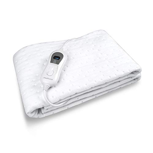Medisana HU 665 - Calienta camas eléctrico, desconexión automática, protección contra sobrecalentamiento, 3 ajustes de temperatura, lavable, adecuado para todos los colchones estándar, 150 x 80 cm Medisana HU 665 - Calienta camas eléctrico, desconexión automática, protección contra sobrecalentamiento, 3 ajustes de temperatura, lavable, adecuado para todos los colchones estándar, 150 x 80 cm