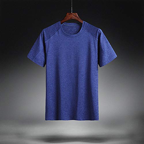 MedusaABCZeus Camiseta De Compresion,Ropa Deportiva de Secado rápido, Camiseta Deportiva-Color Masculino Azul_4XL,Camiseta Sin Mangas Deportiva Sujetador para