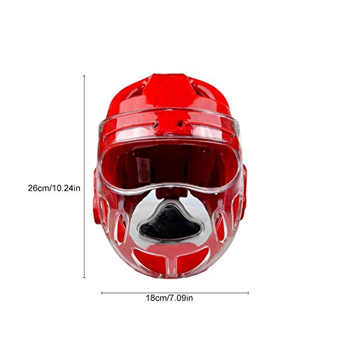 Meetgre Casco de Taekwondo para Adultos, Protector de Cabeza de Movimiento de Karate, Casco Universal de Artes Marciales, Protector de Cabeza para protección de Entrenamiento de Kickboxing Meetgre Casco de Taekwondo para Adultos, Protector de Cabeza de Movimiento de Karate, Casco Universal de Artes Marciales, Protector de Cabeza para protección de Entrenamiento de Kickboxing