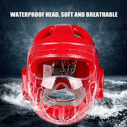 Meetgre Casco de Taekwondo para Adultos, Protector de Cabeza de Movimiento de Karate, Casco Universal de Artes Marciales, Protector de Cabeza para protección de Entrenamiento de Kickboxing Meetgre Casco de Taekwondo para Adultos, Protector de Cabeza de Movimiento de Karate, Casco Universal de Artes Marciales, Protector de Cabeza para protección de Entrenamiento de Kickboxing