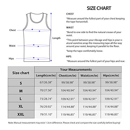 MeetHoo Camiseta De Tirantes Hombre, Camisetas Deportes Sin Mangas Tank Top Secado Rápido para Running Fitness Ejercicio Training (Negro + Gris + Azul, S)