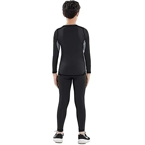 MeetHoo Conjunto Ropa Interior Termica para Niños Camisetas Termicas Deportivas Manga Larga Decathlon Pantalon Termico Futbol Niño de Esquí Forro de Lana para Correr MeetHoo Conjunto Ropa Interior Termica para Niños Camisetas Termicas Deportivas Manga Larga Decathlon Pantalon Termico Futbol Niño de Esquí Forro de Lana para Correr