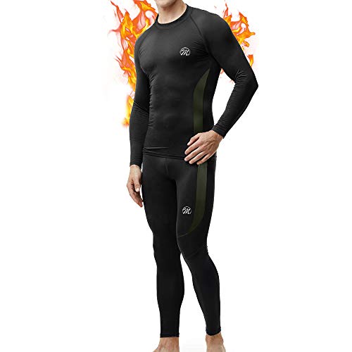 MEETWEE Ropa Interior térmica Hombre, Conjuntos térmicos, Camiseta Térmica Hombres Manga Larga Pantalones Largos para Esquí, Montaña, Ciclismo, Fitness MEETWEE Ropa Interior térmica Hombre, Conjuntos térmicos, Camiseta Térmica Hombres Manga Larga Pantalones Largos para Esquí, Montaña, Ciclismo, Fitness