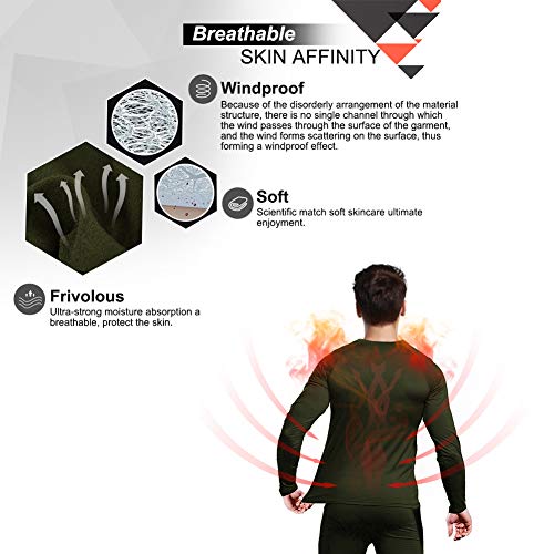 MEETWEE Ropa Interior térmica Hombre, Conjuntos térmicos, Camiseta Térmica Hombres Manga Larga Pantalones Largos para Esquí, Montaña, Ciclismo, Fitness MEETWEE Ropa Interior térmica Hombre, Conjuntos térmicos, Camiseta Térmica Hombres Manga Larga Pantalones Largos para Esquí, Montaña, Ciclismo, Fitness