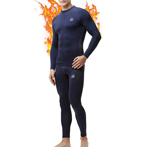 MEETWEE Ropa Interior térmica Hombre, Conjuntos térmicos, Camiseta Térmica Hombres Manga Larga Pantalones Largos para Esquí, Montaña, Ciclismo, Fitness MEETWEE Ropa Interior térmica Hombre, Conjuntos térmicos, Camiseta Térmica Hombres Manga Larga Pantalones Largos para Esquí, Montaña, Ciclismo, Fitness