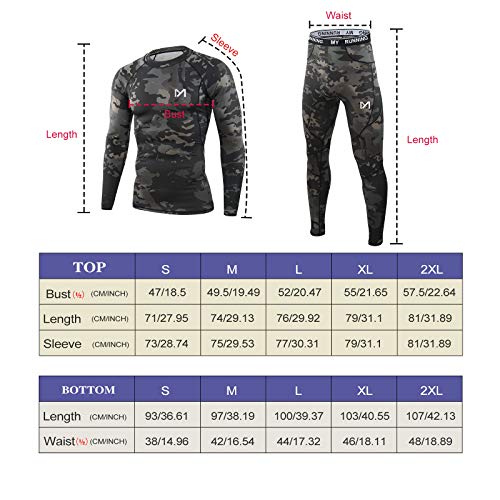 MEETYOO Conjuntos térmicos Hombre, Deportes Ropa Interior térmica Aire Libre Base Layer Thermo Function Ropa Deportiva de Invierno para Running Ciclismo Esquí MEETYOO Conjuntos térmicos Hombre, Deportes Ropa Interior térmica Aire Libre Base Layer Thermo Function Ropa Deportiva de Invierno para Running Ciclismo Esquí
