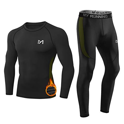 MEETYOO Conjuntos térmicos Hombre, Deportes Ropa Interior térmica Aire Libre Base Layer Thermo Function Ropa Deportiva de Invierno para Running Ciclismo Esquí MEETYOO Conjuntos térmicos Hombre, Deportes Ropa Interior térmica Aire Libre Base Layer Thermo Function Ropa Deportiva de Invierno para Running Ciclismo Esquí