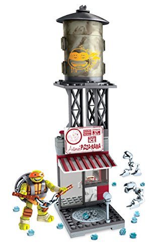 Mega Bloks - Combate en la Pizzeria vehículos de Carreras, Tortugas Ninja, Juego de construcción (Mattel DMX51) Mega Bloks - Combate en la Pizzeria vehículos de Carreras, Tortugas Ninja, Juego de construcción (Mattel DMX51)