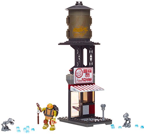 Mega Bloks - Combate en la Pizzeria vehículos de Carreras, Tortugas Ninja, Juego de construcción (Mattel DMX51) Mega Bloks - Combate en la Pizzeria vehículos de Carreras, Tortugas Ninja, Juego de construcción (Mattel DMX51)