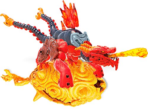 Mega Construx Breakout Beasts Bestia de Fusión 2 en 1, Juguete con Slime Niños +5 Años (Mattel GGJ66) , color/modelo surtido