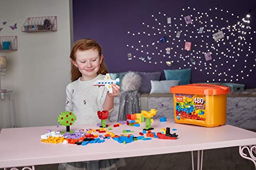 Mega Construx Caja de 480 piezas y bloques de construcción para niños +3 años (Mattel GJD23) , color/modelo surtido