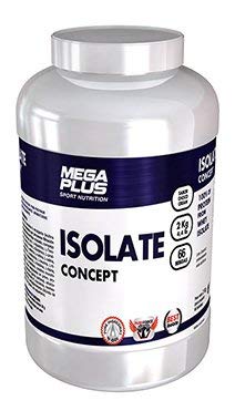 MEGA PLUS ISOLATE CONCEPT - Complemento alimenticio a base de Proteina isolada - Chocolate, 2Kg