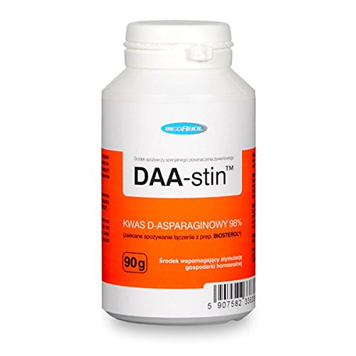 Megabol DAA Aspartic Acid and Vitamins Super, Scientifically Approved Ingredients To Increase Testosterone Levels